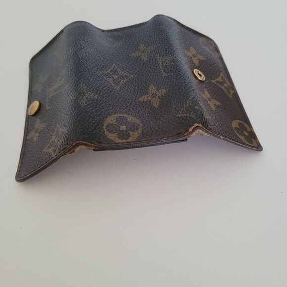 Authentic Louis Vuitton Monogram Multicles 4 Key Hooks Case Brown Small 2003 - Picture 7 of 10